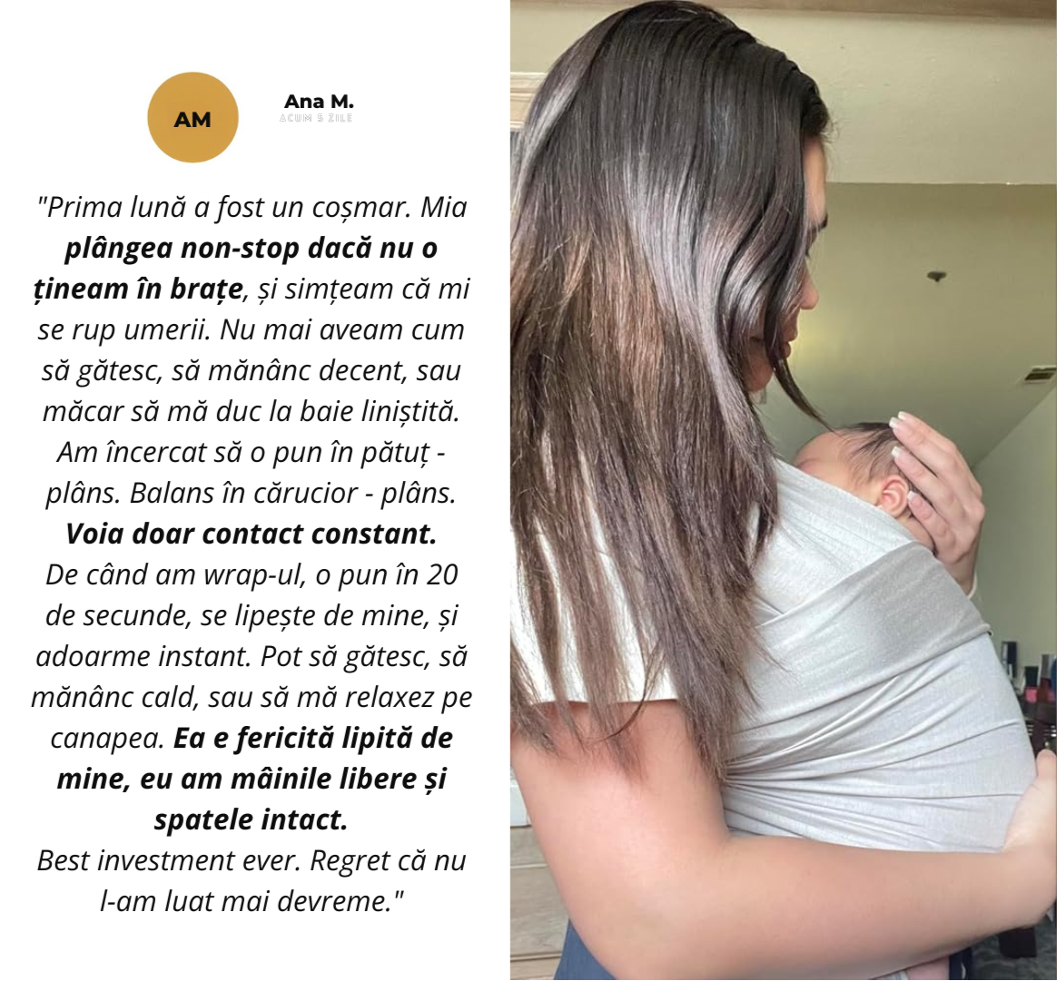 ⭐️⭐️⭐️⭐️⭐️ Evaluat 4,8/5 de peste 1000 de mămici﻿