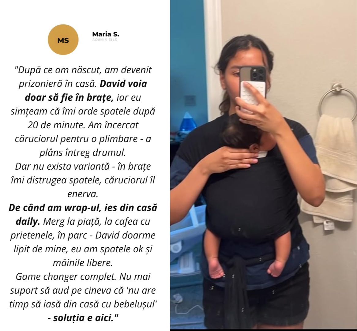 ⭐️⭐️⭐️⭐️⭐️ Evaluat 4,8/5 de peste 1000 de mămici﻿