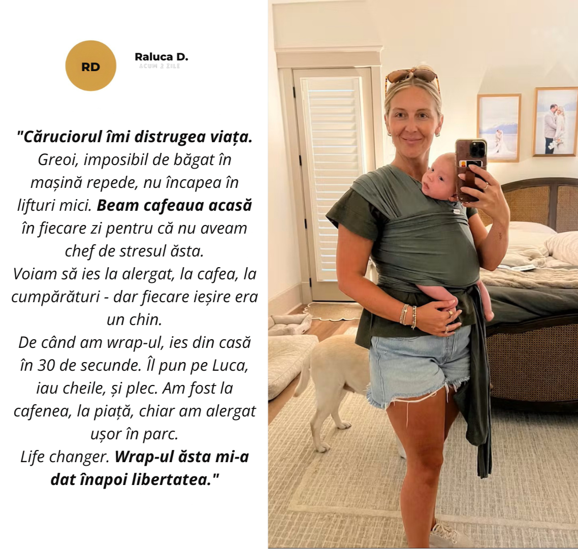 ⭐️⭐️⭐️⭐️⭐️ Evaluat 4,8/5 de peste 1000 de mămici﻿